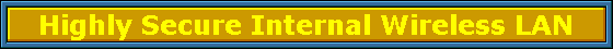 Highly Secure Internal Wireless LAN
