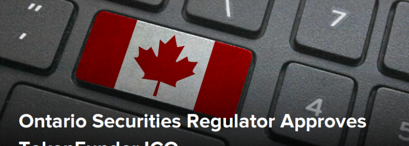 Ontario Securities Commission (OSC) has given its blessing to an initial coin offering