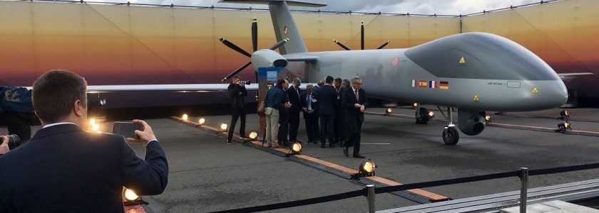 Companies unveil ‘Eurodrone’ model at Berlin Air Show