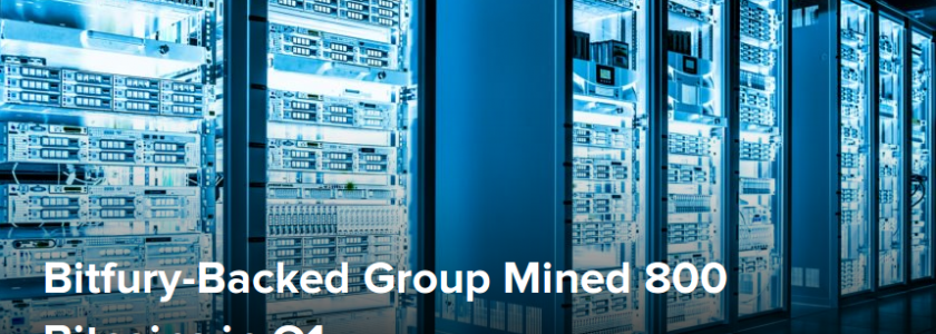 Russian Bitfury-Backed Group Mined 800 Bitcoins in Q1 After $70 million CA$ Raised