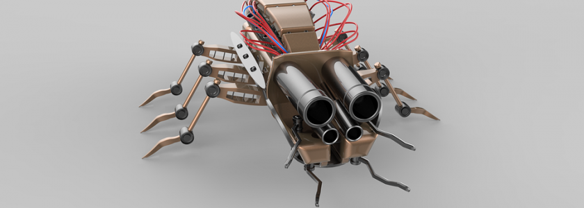 SHRIMP: Insect-Size Microrobotics for Life-Saving Operations