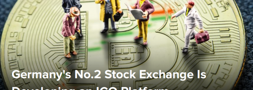 Germany’s No.2 Stock Exchange (Stuttgart) Is Developing an ICO Platform
