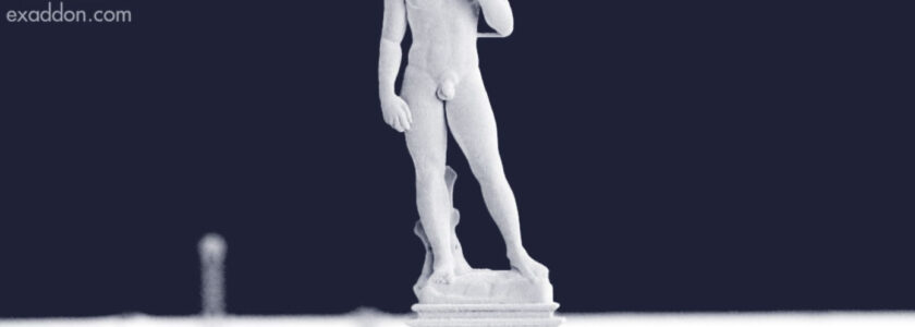 Micro-angelo? This 3D-printed ‘David’ is just one millimeter tall