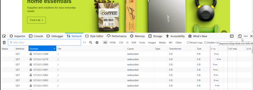 Ebay: Why is This Website Port Scanning me?
