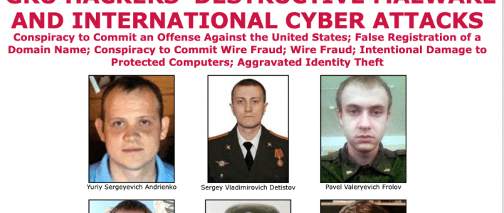 U.S. Charges Russian Intelligence Officers for NotPetya, Industroyer Attacks