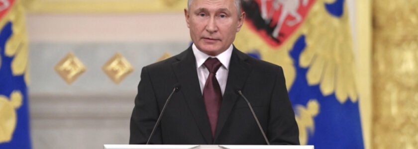 Deepfake Putin is here to warn Americans about their self-inflicted doom